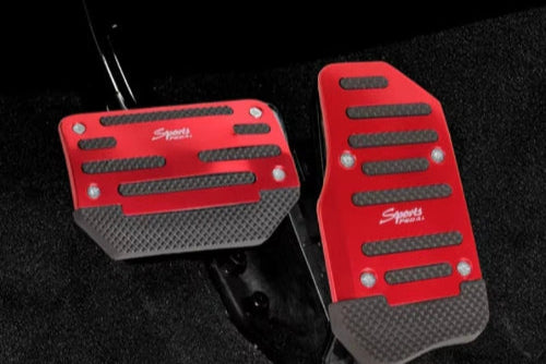 Universal Car Accelerator & Brake Pedal - Anti-Skid Technology for Automatic Stop!