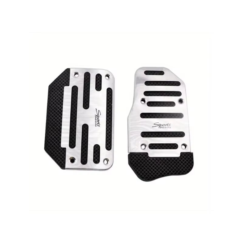 Universal Car Accelerator & Brake Pedal - Anti-Skid Technology for Automatic Stop!
