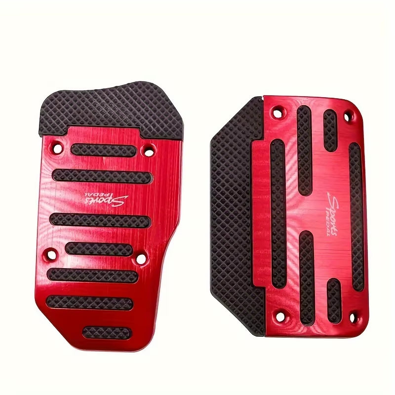 Universal Car Accelerator & Brake Pedal - Anti-Skid Technology for Automatic Stop!